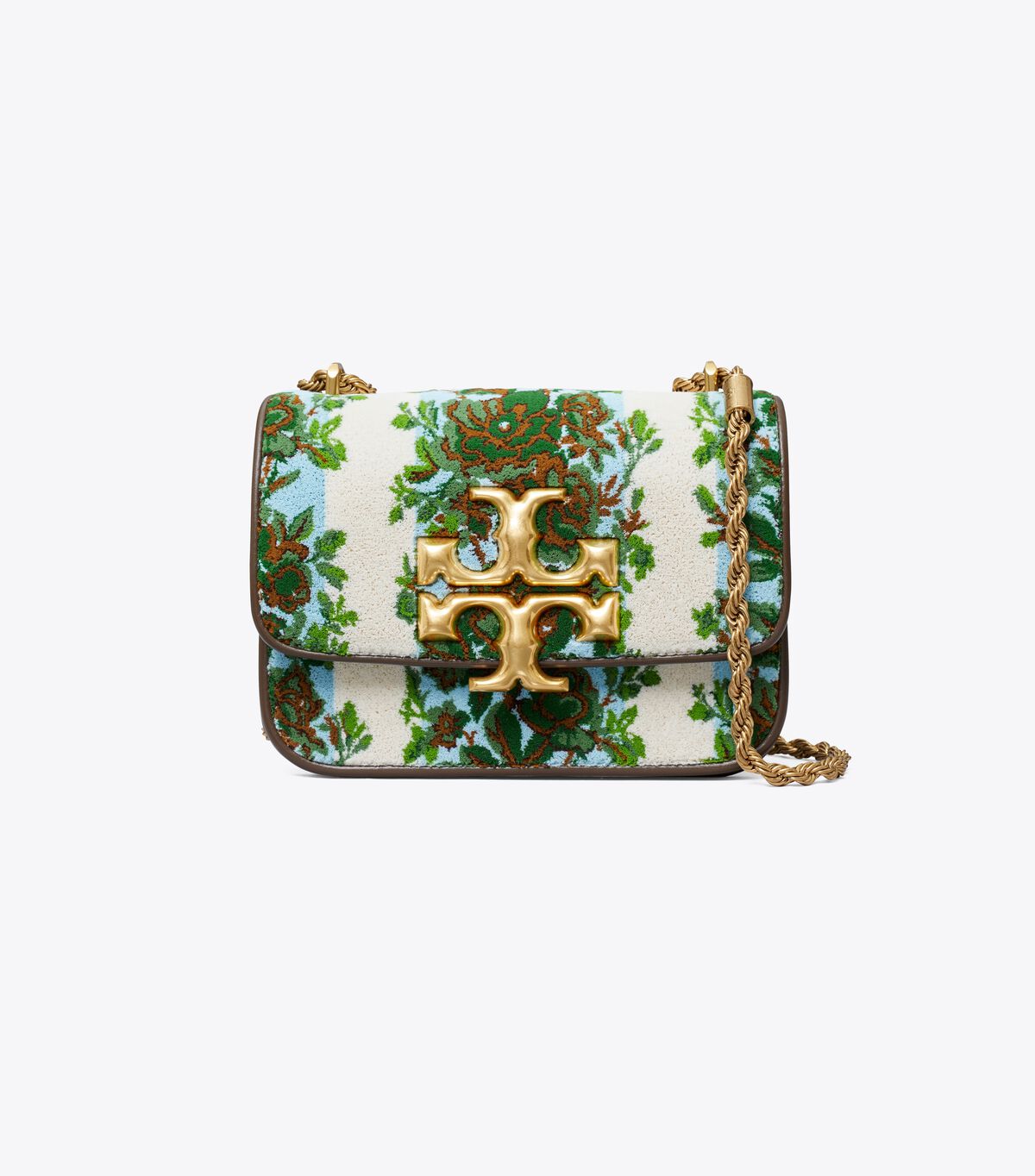 Multicolor Tory Burch Small Eleanor Flocked Women's Shoulder Bags | OUTLET-83092479