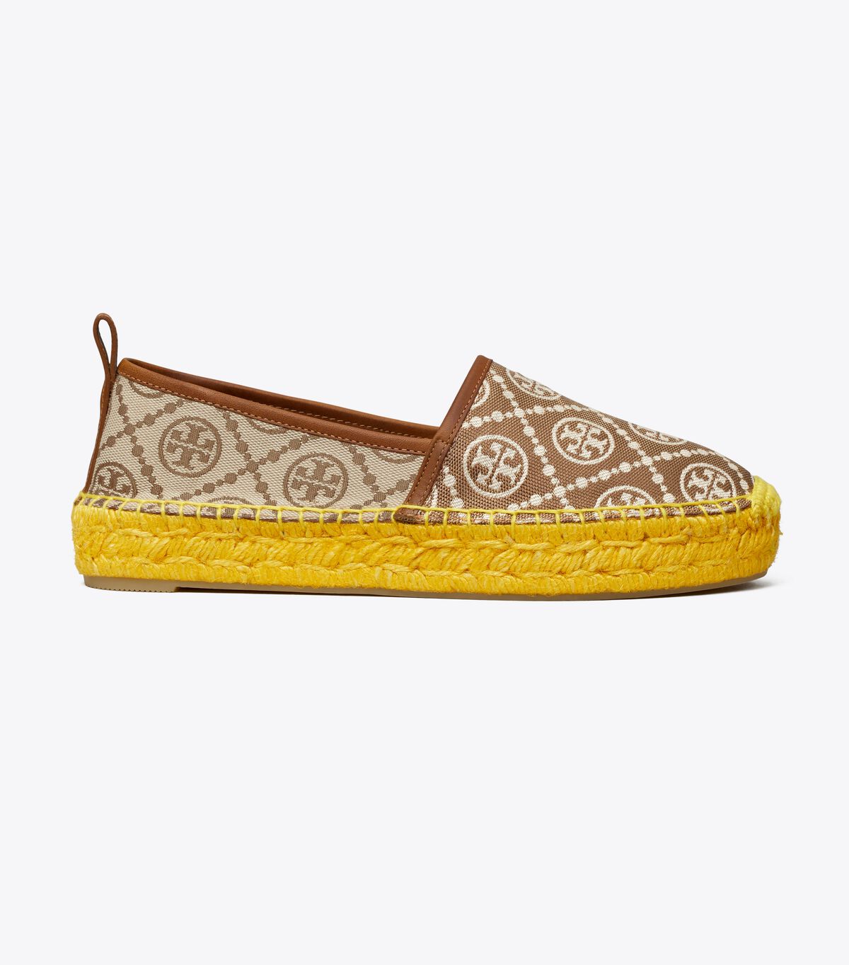 Multicolor Tory Burch T Monogram Platform Women's Espadrille | OUTLET-02731989