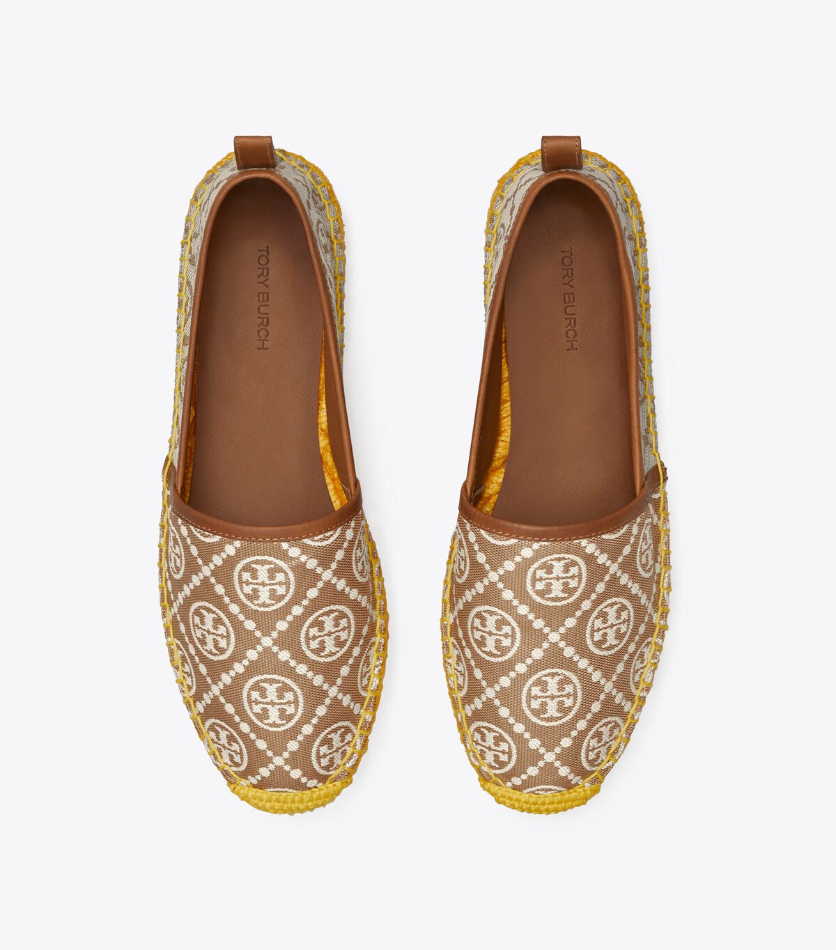 Multicolor Tory Burch T Monogram Platform Women's Espadrille | OUTLET-02731989