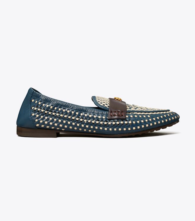 Multicolor Tory Burch Woven Women's Loafers | OUTLET-59761209