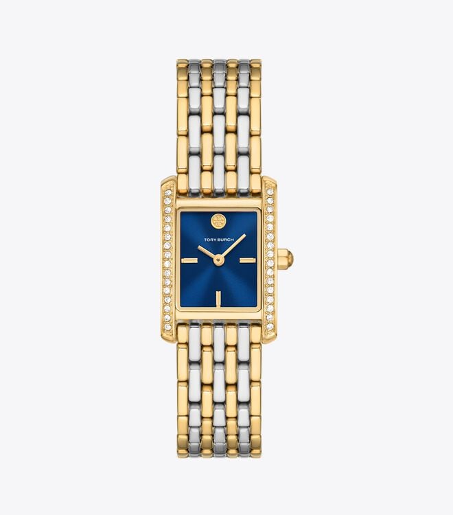 Navy Tory Burch Eleanor Women\'s Watches | OUTLET-86350749