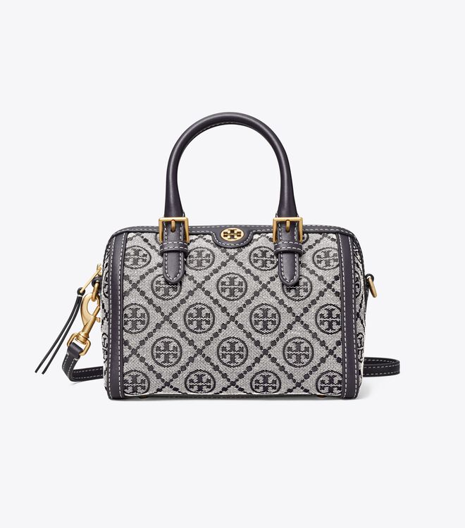 Navy Tory Burch Mini T Monogram Women's Crossbody Bags | OUTLET-01653979