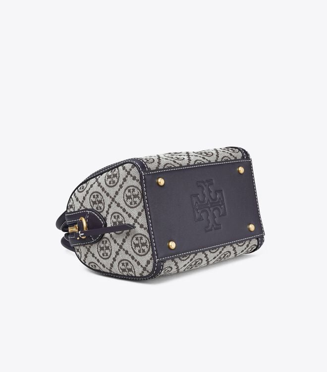 Navy Tory Burch Mini T Monogram Women's Crossbody Bags | OUTLET-01653979