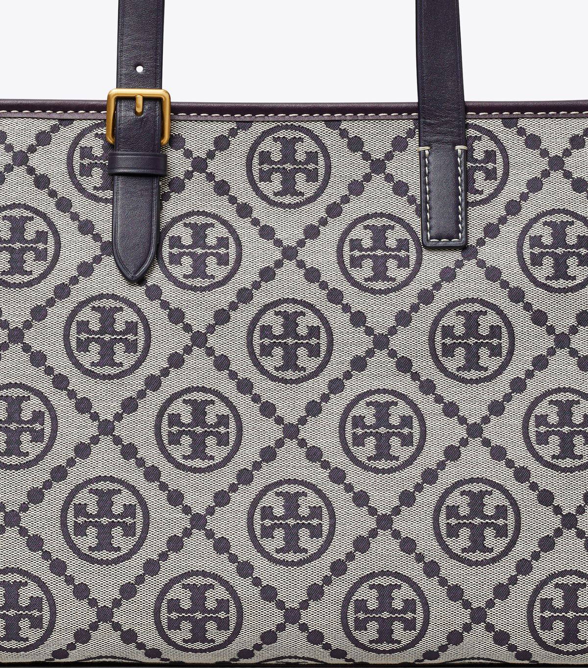 Navy Tory Burch Small T Monogram Women's Tote Bags | OUTLET-51709839