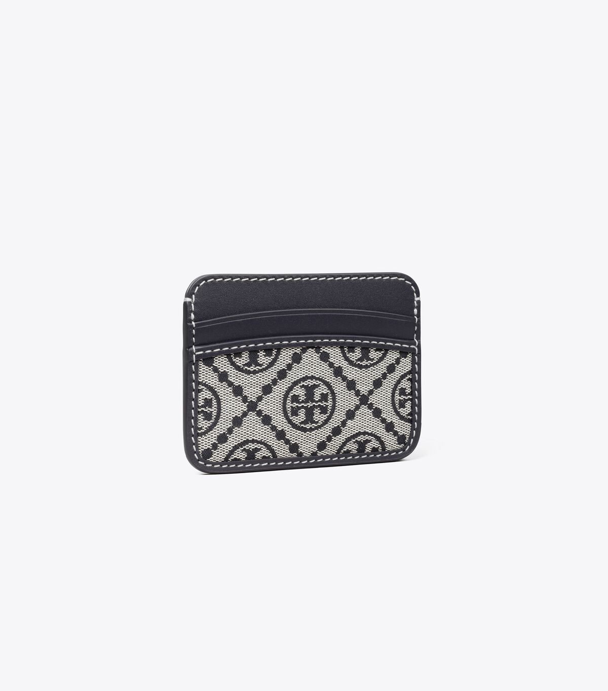 Navy Tory Burch T Monogram Women\'s Card Case | OUTLET-60398579