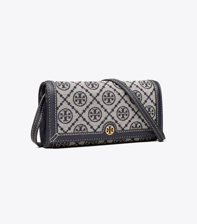 Navy Tory Burch T Monogram Women\'s Crossbody Bags | OUTLET-10597829