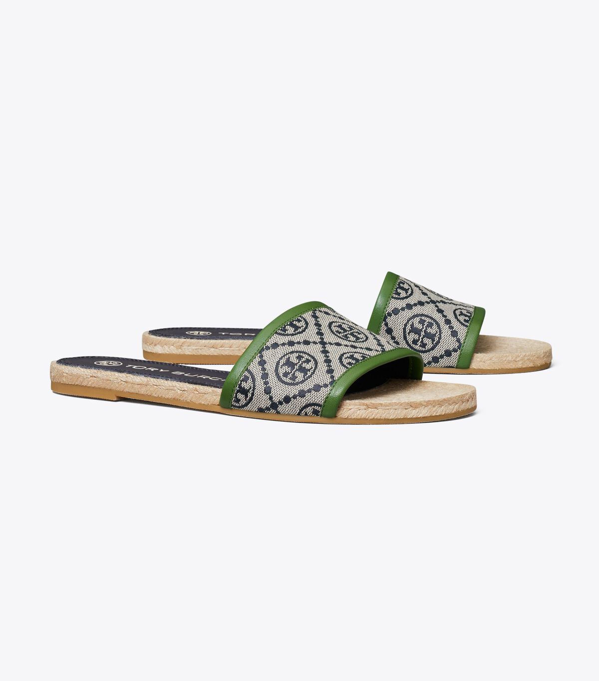 Navy Tory Burch T Monogram Women\'s Espadrille | OUTLET-10285739