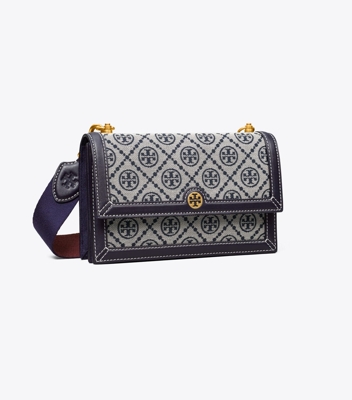 Navy Tory Burch T Monogram Women\'s Mini Bag | OUTLET-12798349