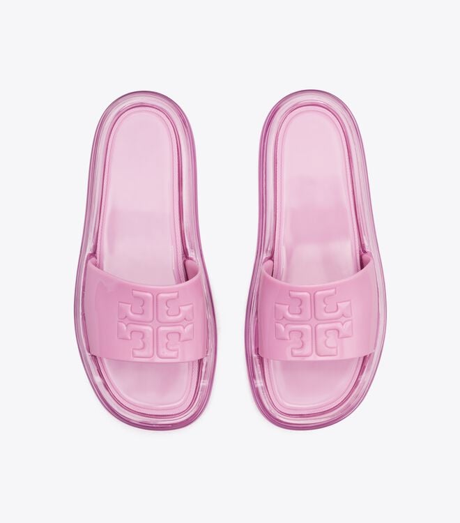 Pink Tory Burch Bubble Jelly Women's Sandals | OUTLET-09178549