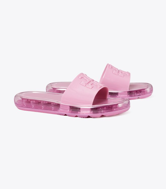 Pink Tory Burch Bubble Jelly Women\'s Sandals | OUTLET-09178549