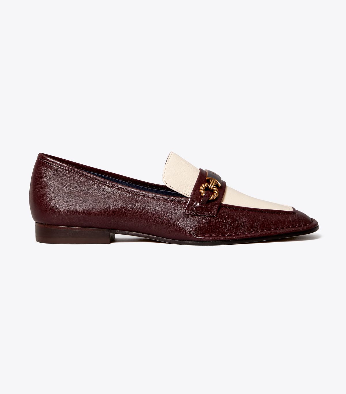 Purple / Cream Tory Burch Perrine Women's Loafers | OUTLET-92703589