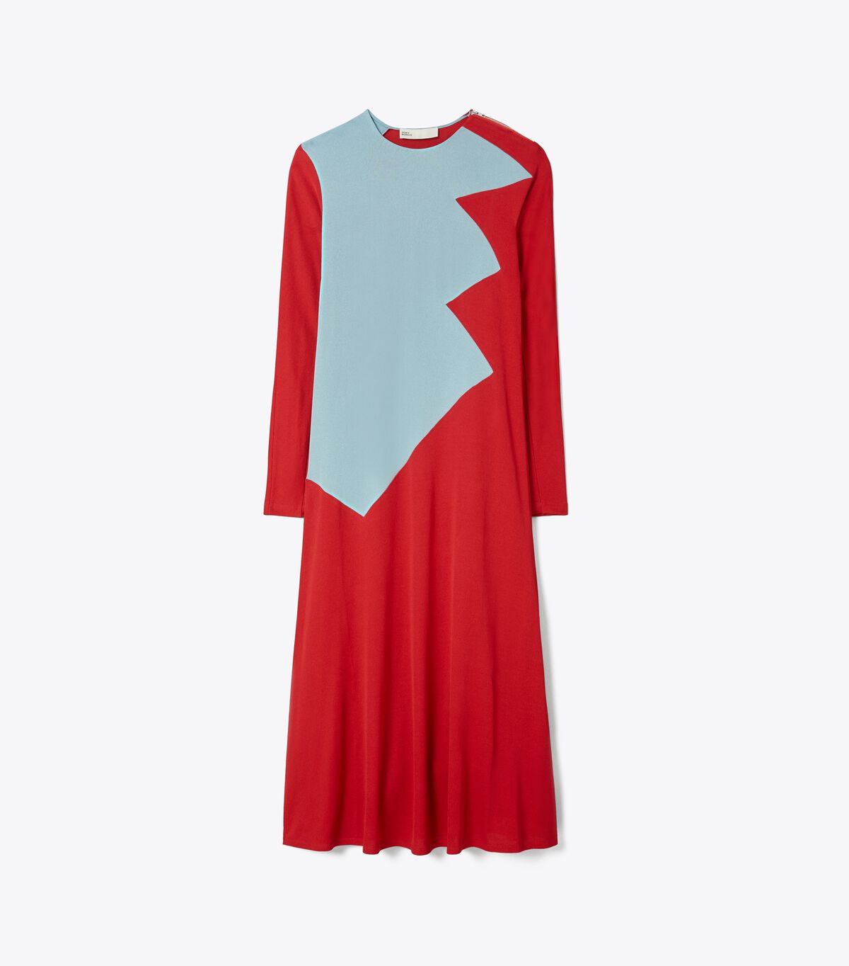 Red Tory Burch Colorblock Honeycomb Women\'s Dress | OUTLET-52860439