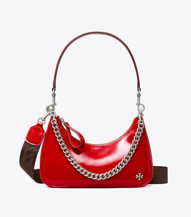 Red Tory Burch Small 151 Mercer Spazzolato Women's Mini Bag | OUTLET-61534909