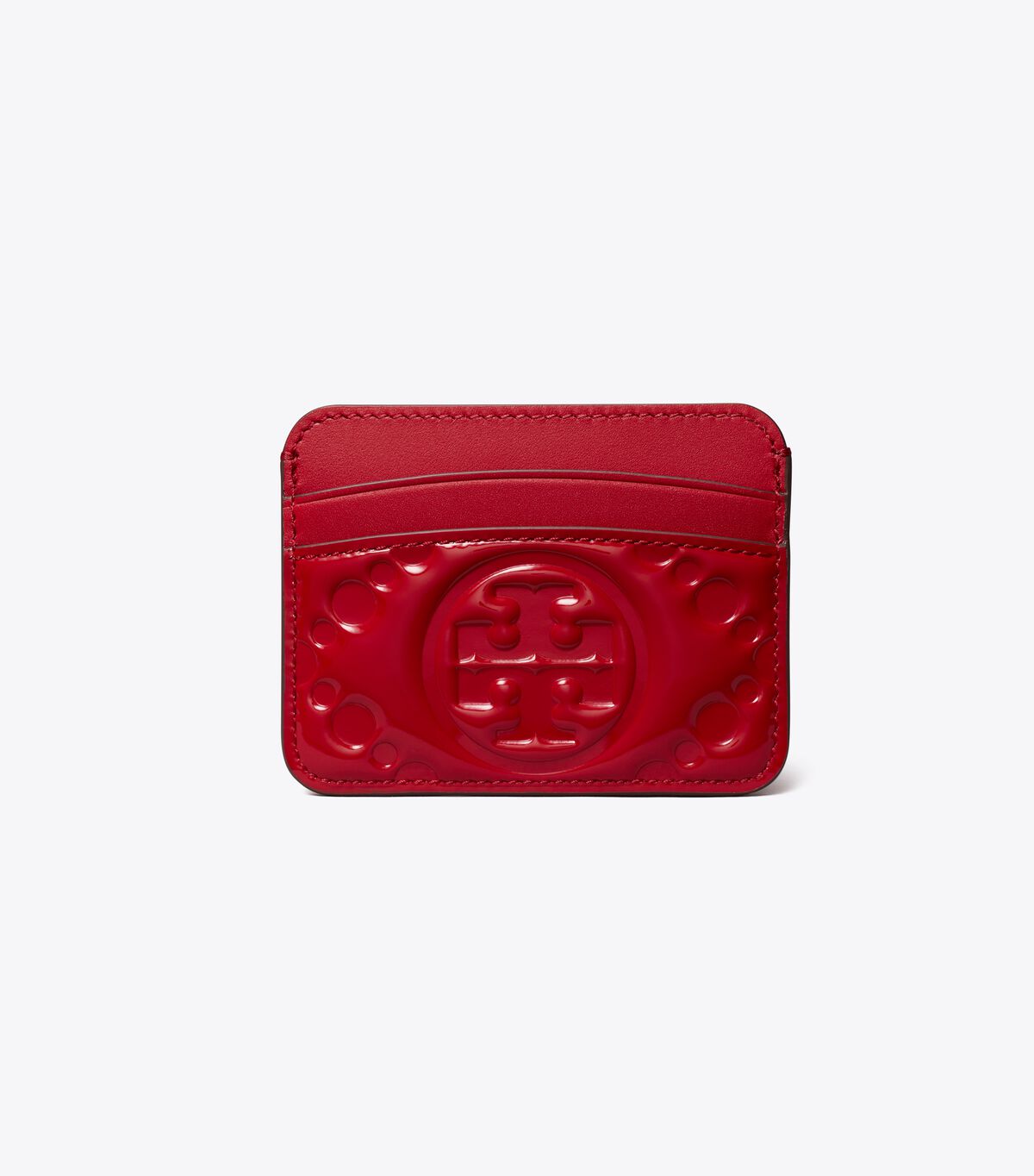 Red Tory Burch T Monogram Women's Card Case | OUTLET-70682539