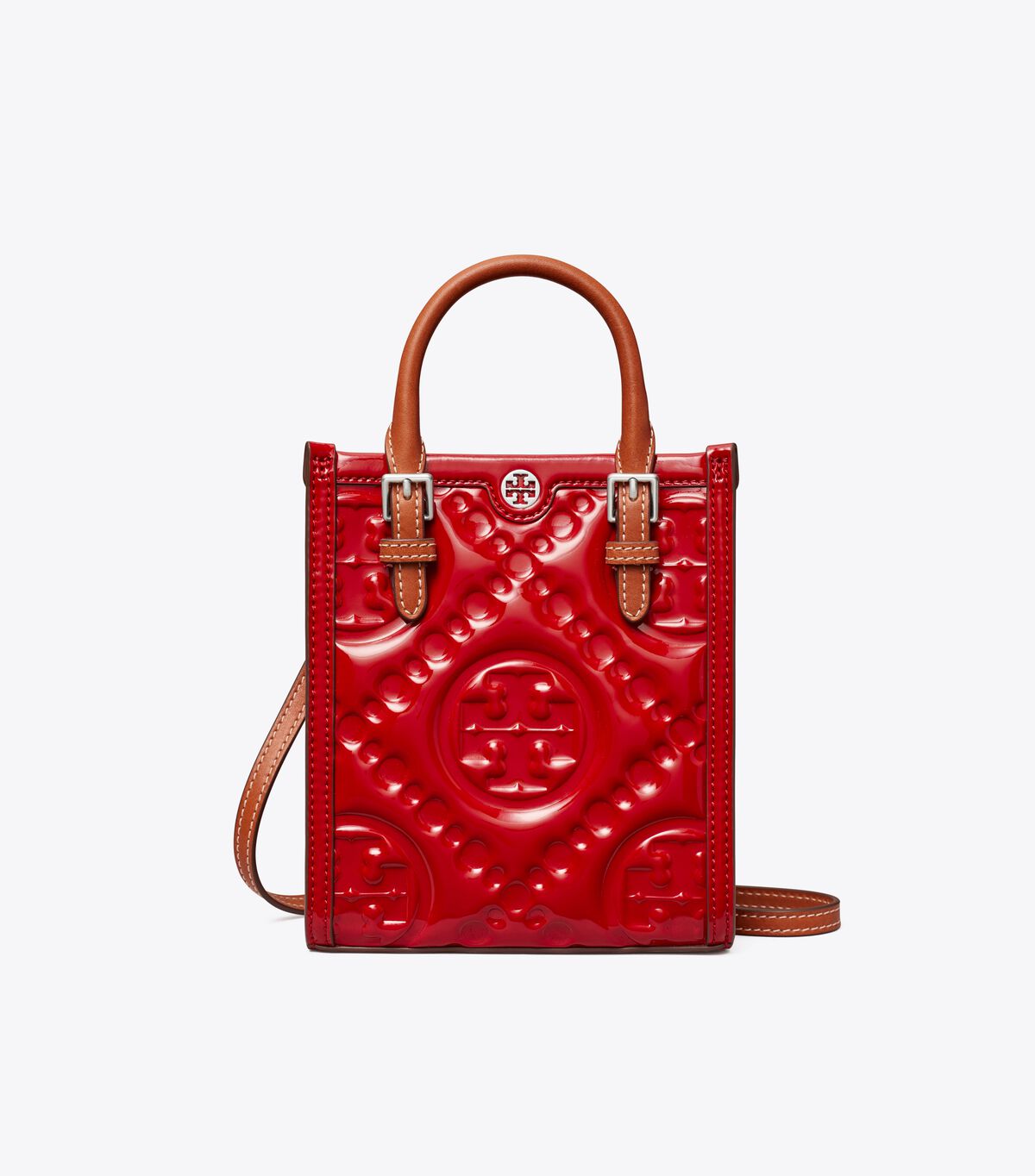 Red Tory Burch T Monogram Women's Mini Bag | OUTLET-96401389