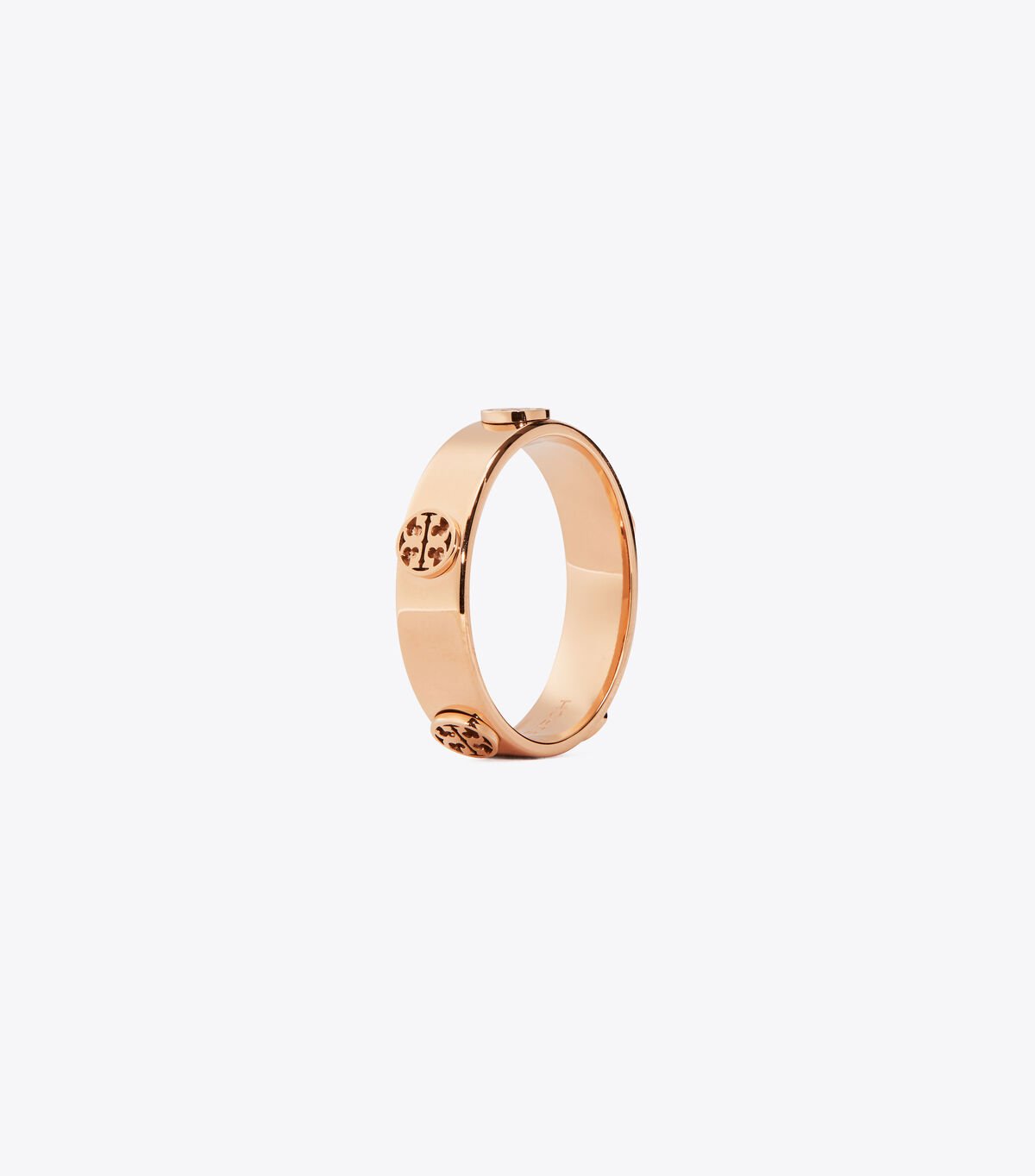 Rose Gold Tory Burch Miller Stud Women\'s Ring | OUTLET-31064729