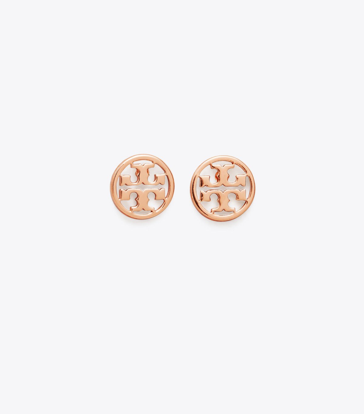 Rose Gold Tory Burch Miller Stud Women\'s Earrings | OUTLET-76934089