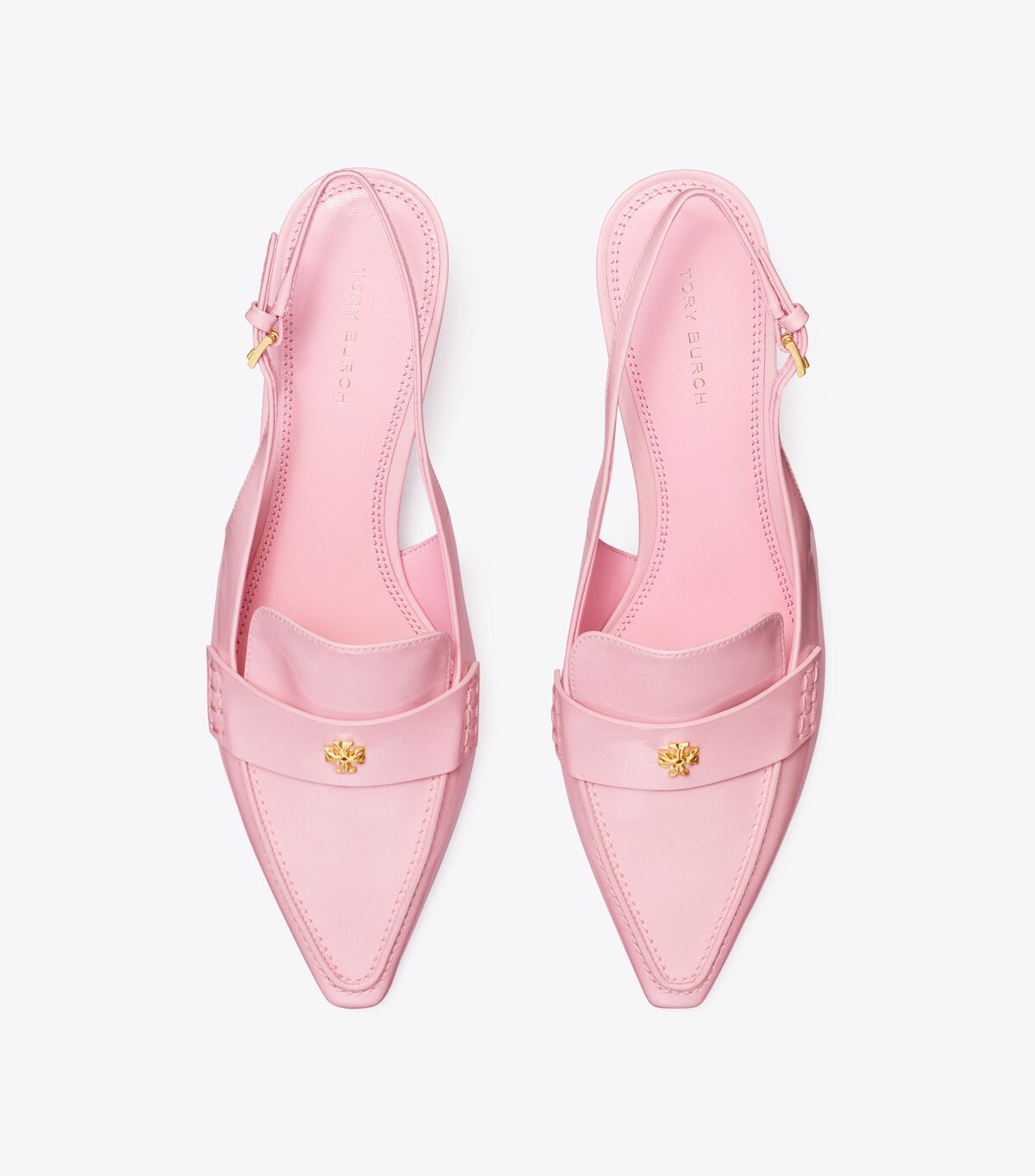 Rose Tory Burch Pointed Women's Mules | OUTLET-12670859