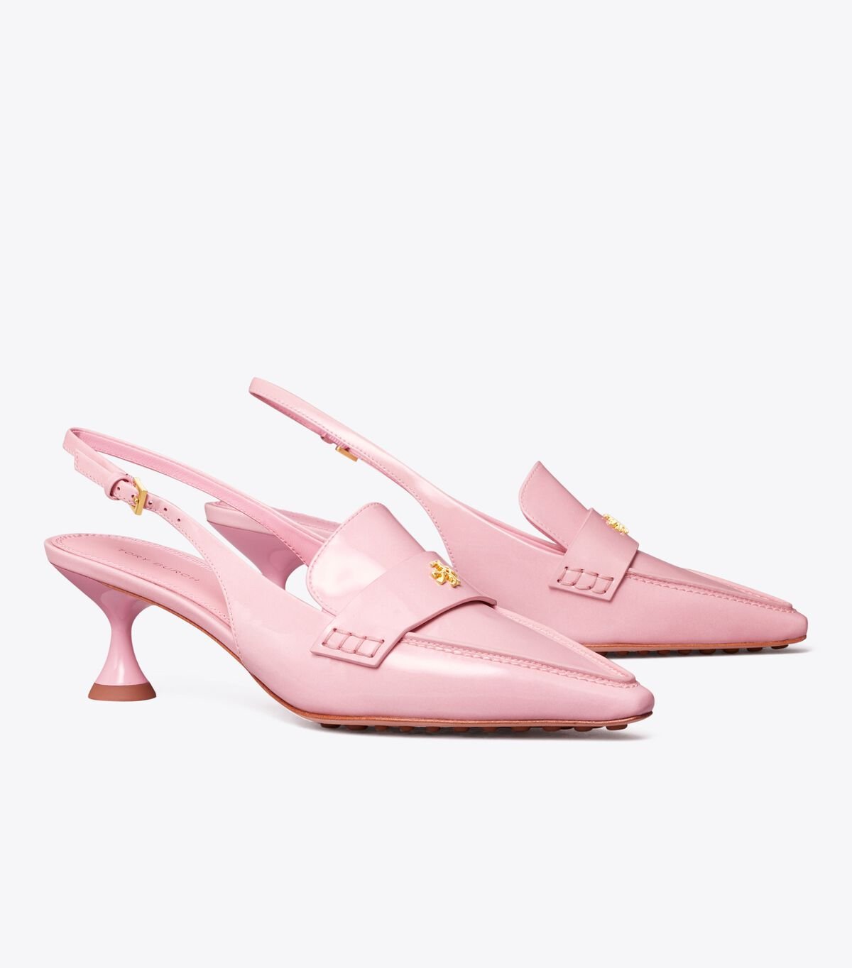 Rose Tory Burch Pointed Women\'s Mules | OUTLET-12670859