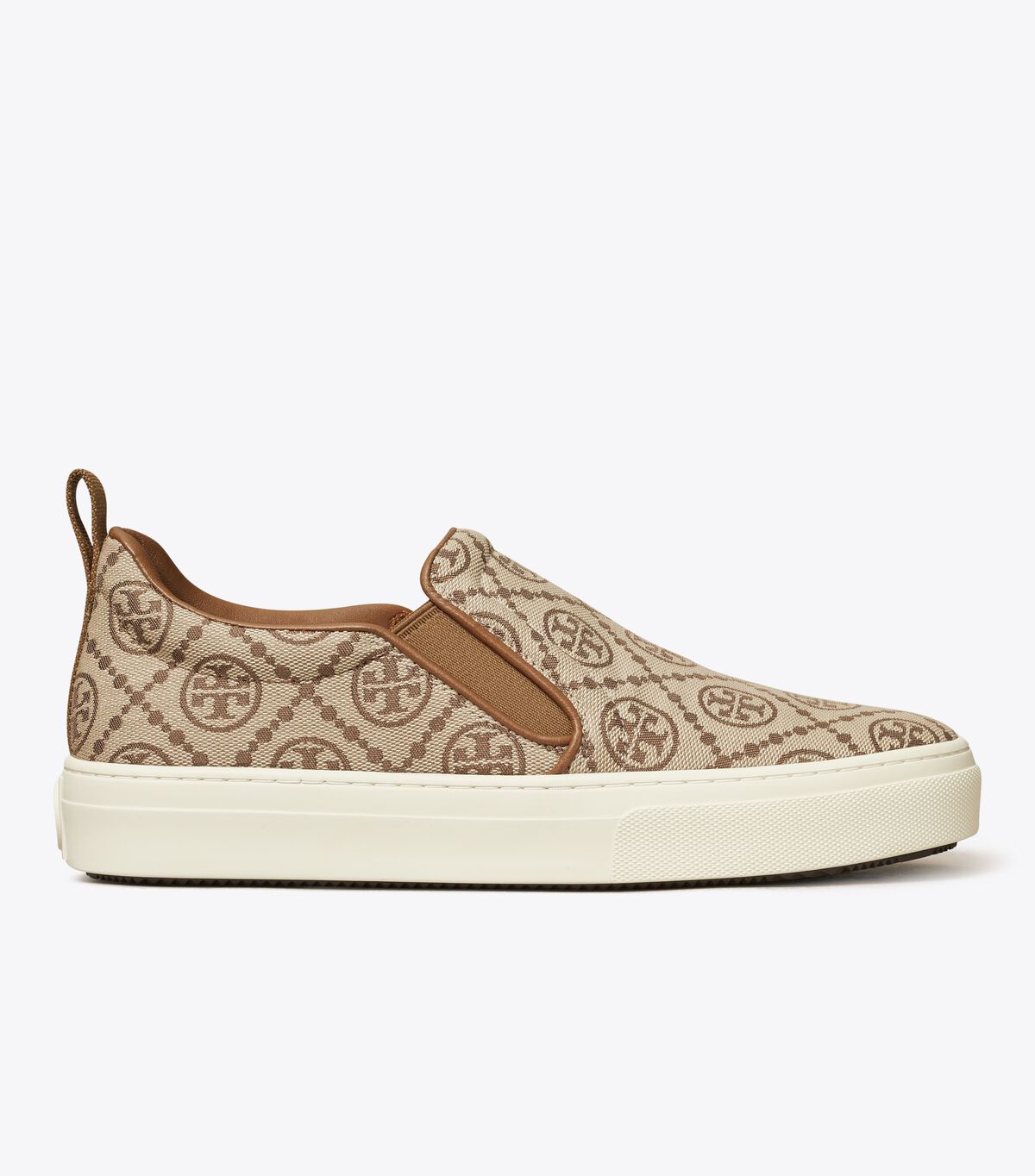 Royal Brown Tory Burch T Monogram Slip-on Women's Sneakers | OUTLET-43607899