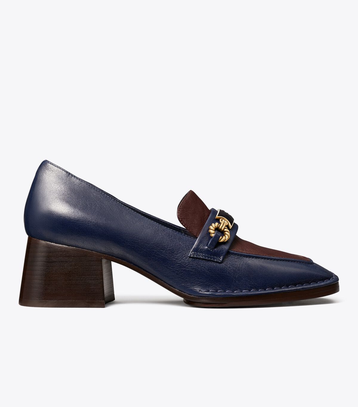 Royal Navy / Purple Tory Burch Perrine Women's Loafers | OUTLET-63045289