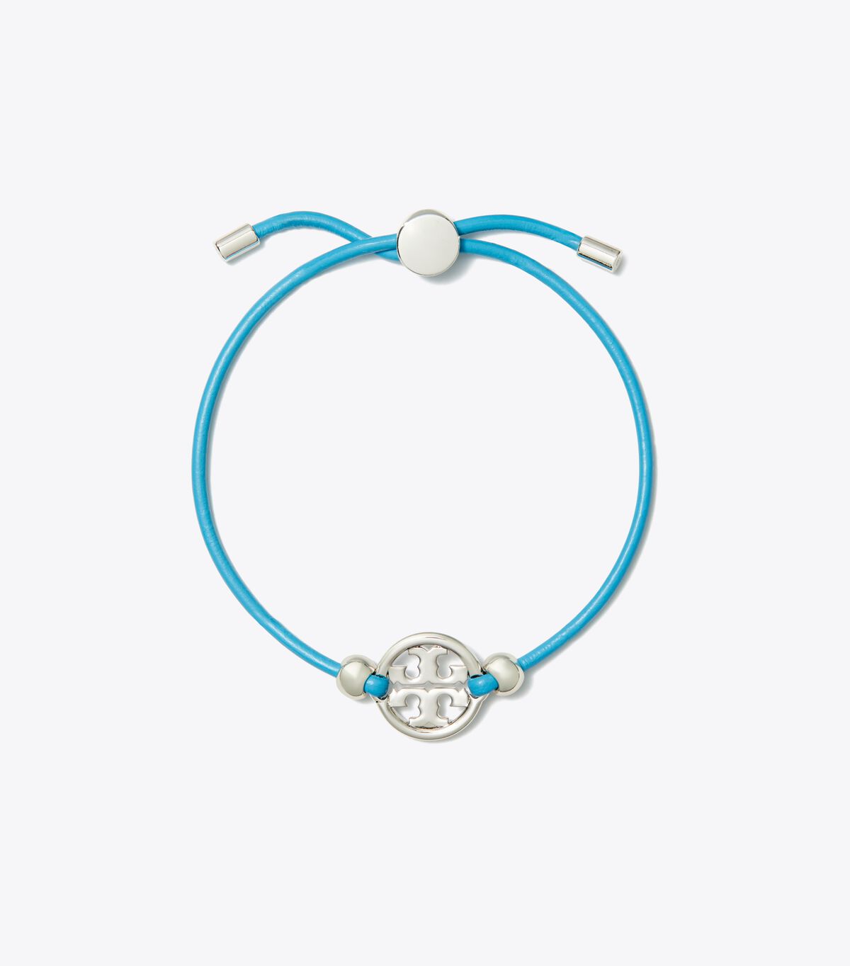 Silver / Blue Tory Burch Miller Slider Women\'s Bracelet | OUTLET-14528969