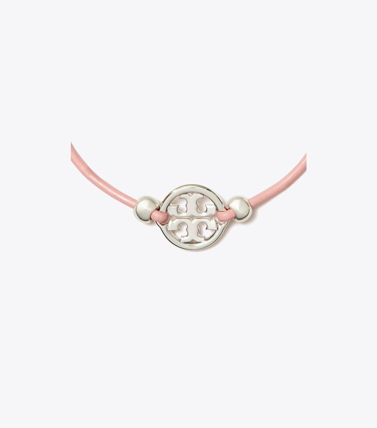 Silver / Pink Tory Burch Miller Slider Women's Bracelet | OUTLET-62958139