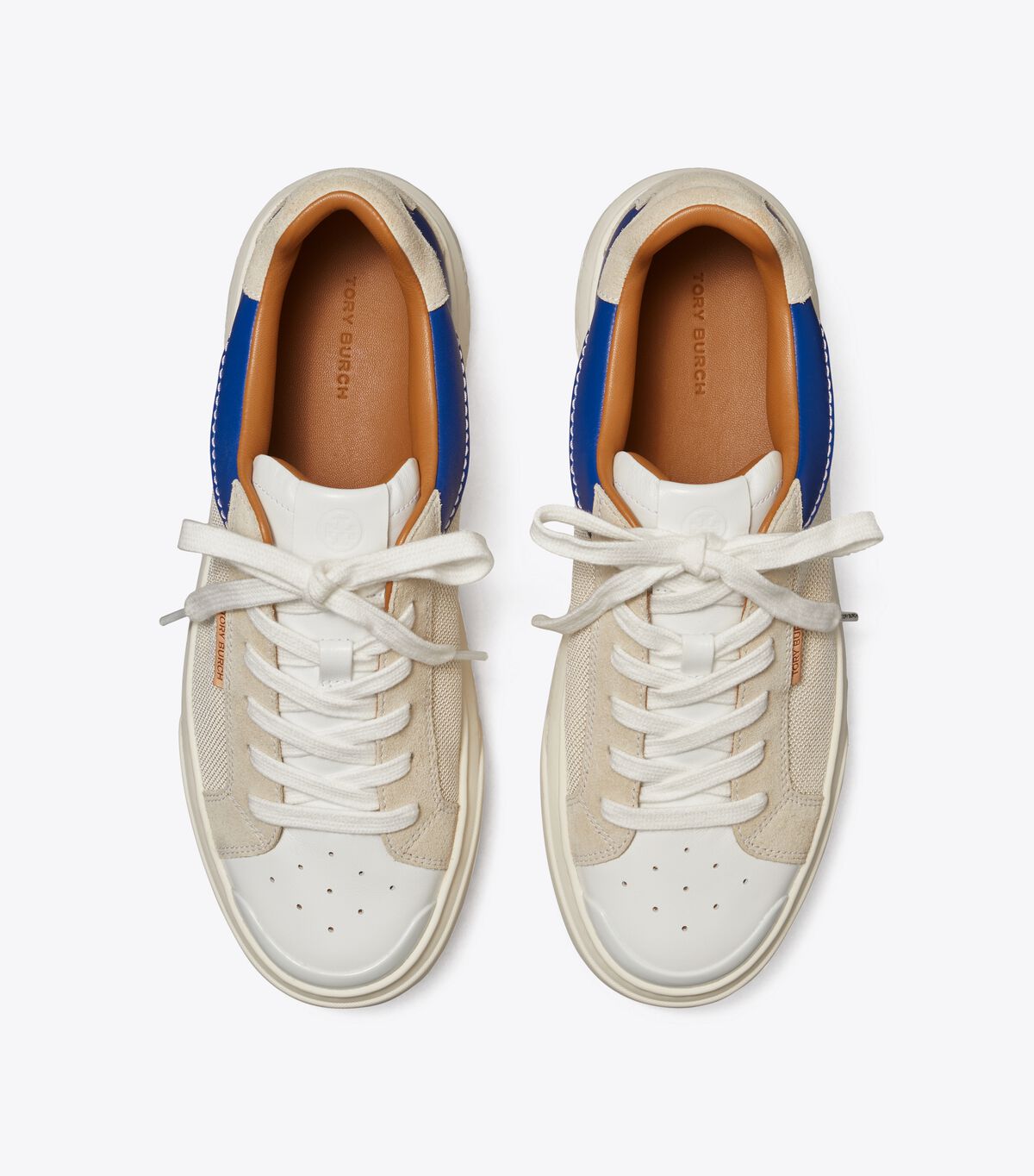 White / Cream Tory Burch Ladybug Women's Sneakers | OUTLET-65193409