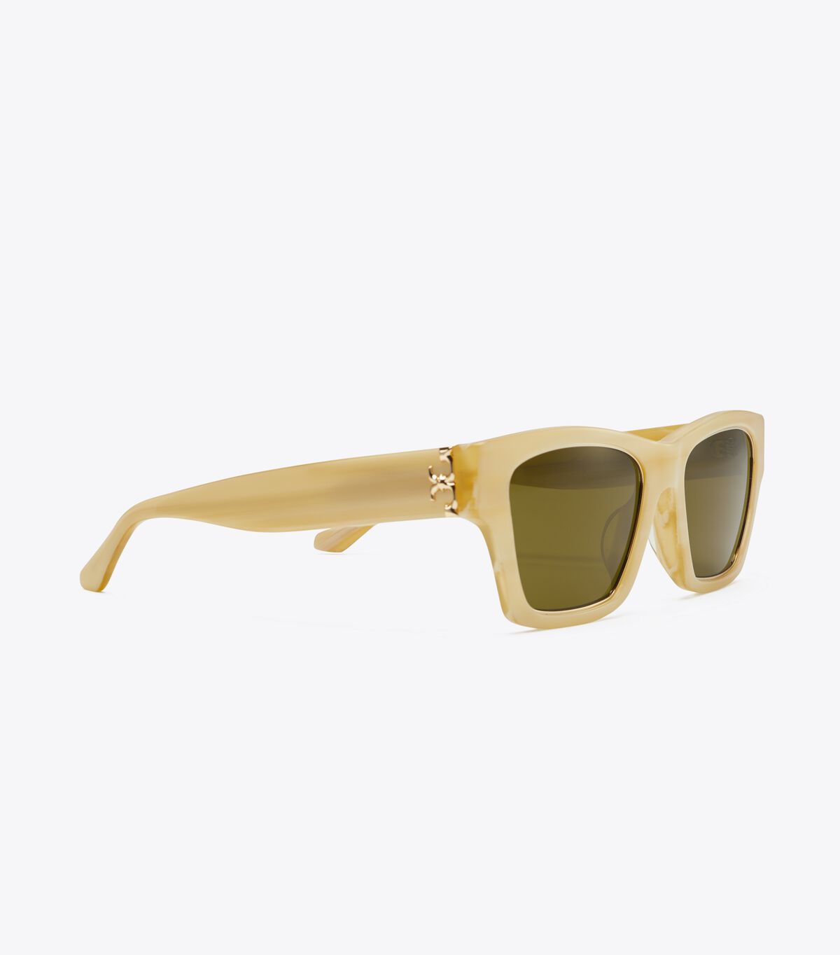 White / Olive Tory Burch Trace Women's Sunglasses | OUTLET-75134869