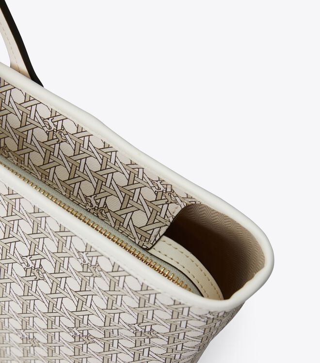 White Tory Burch Ever-ready Zip Women's Tote Bags | OUTLET-83425109