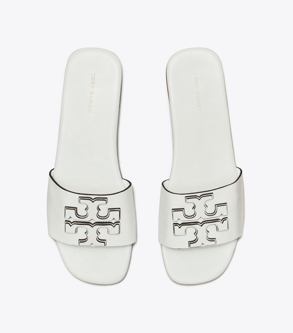 White Tory Burch Ines Women's Sandals | OUTLET-85304279