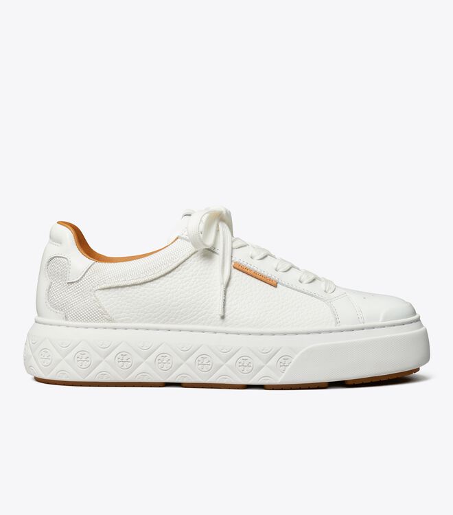 White Tory Burch Ladybug Women's Sneakers | OUTLET-54370989