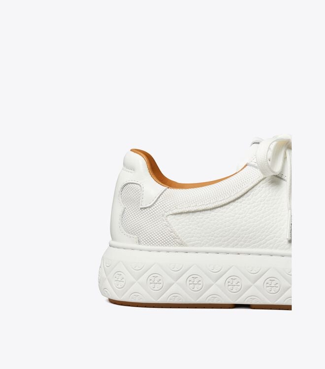 White Tory Burch Ladybug Women's Sneakers | OUTLET-54370989