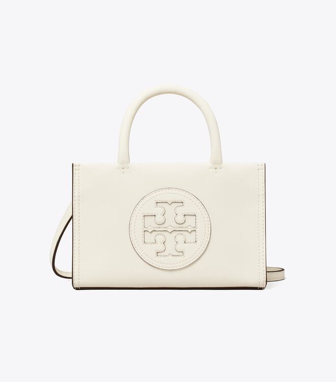 White Tory Burch Mini Ella Bio Women's Tote Bags | OUTLET-06584799