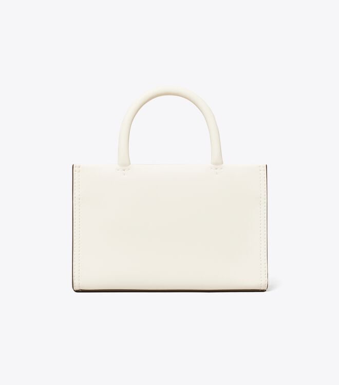 White Tory Burch Mini Ella Bio Women's Tote Bags | OUTLET-06584799