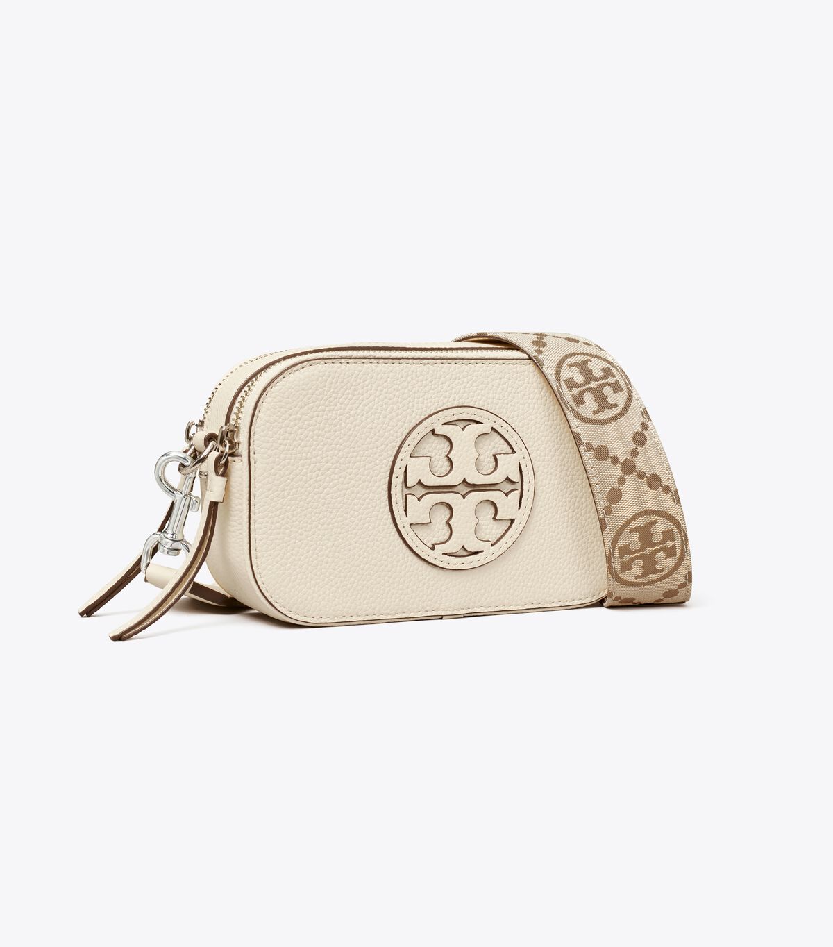 White Tory Burch Mini Miller Women\'s Crossbody Bags | OUTLET-61043789