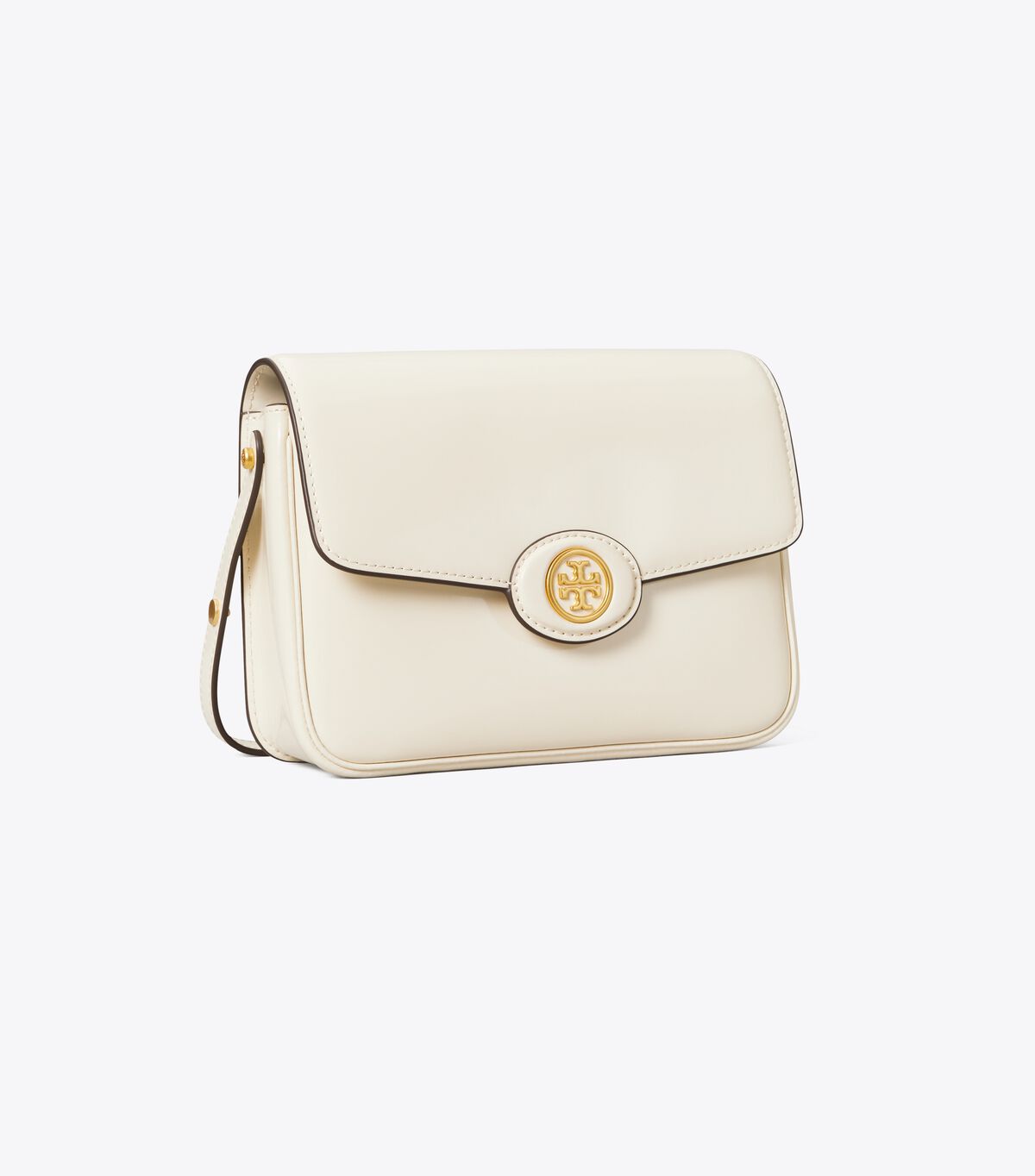 White Tory Burch Robinson Spazzolato Convertible Women\'s Shoulder Bags | OUTLET-90152479