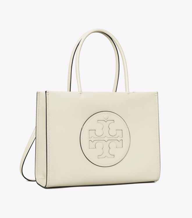 White Tory Burch Small Ella Bio Women\'s Tote Bags | OUTLET-67204959