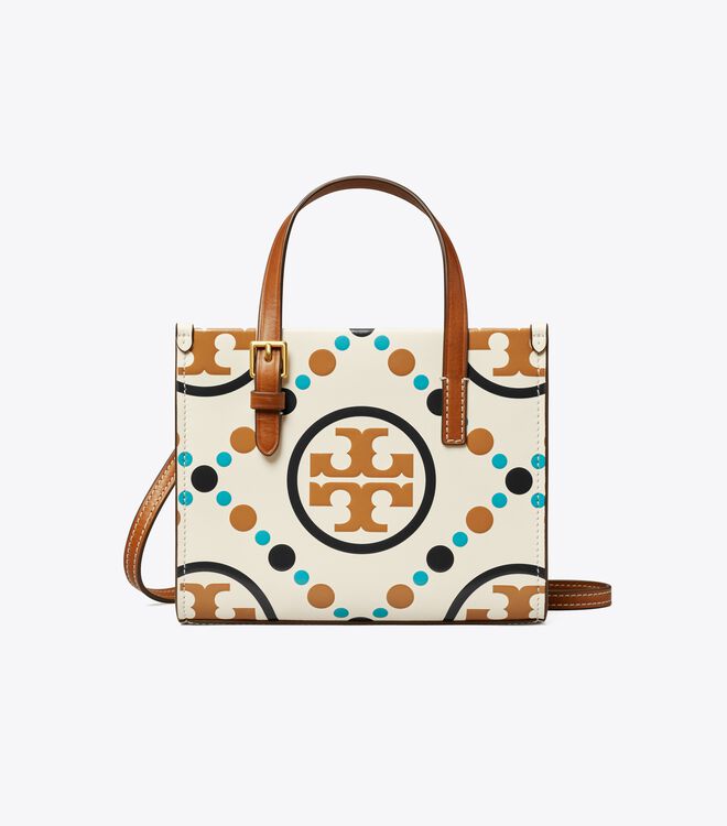 White Tory Burch T Monogram Women's Mini Bag | OUTLET-97046829