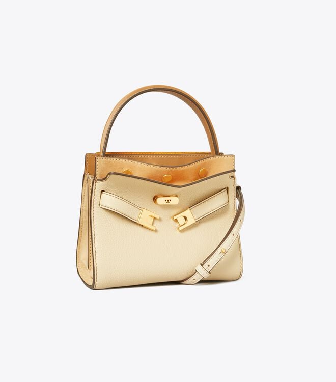 Beige Tory Burch Petite Lee Radziwill Women's Mini Bag | OUTLET-41037299