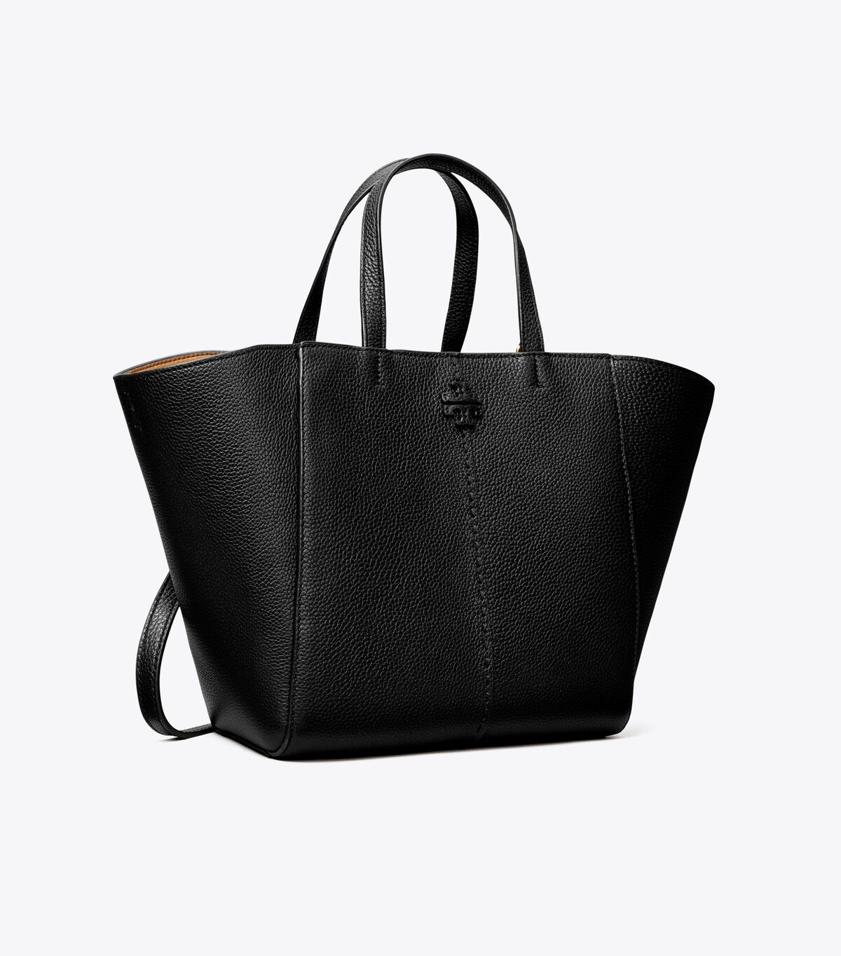 Black Tory Burch Mcgraw Carryall Women's Tote Bags | OUTLET-13540969