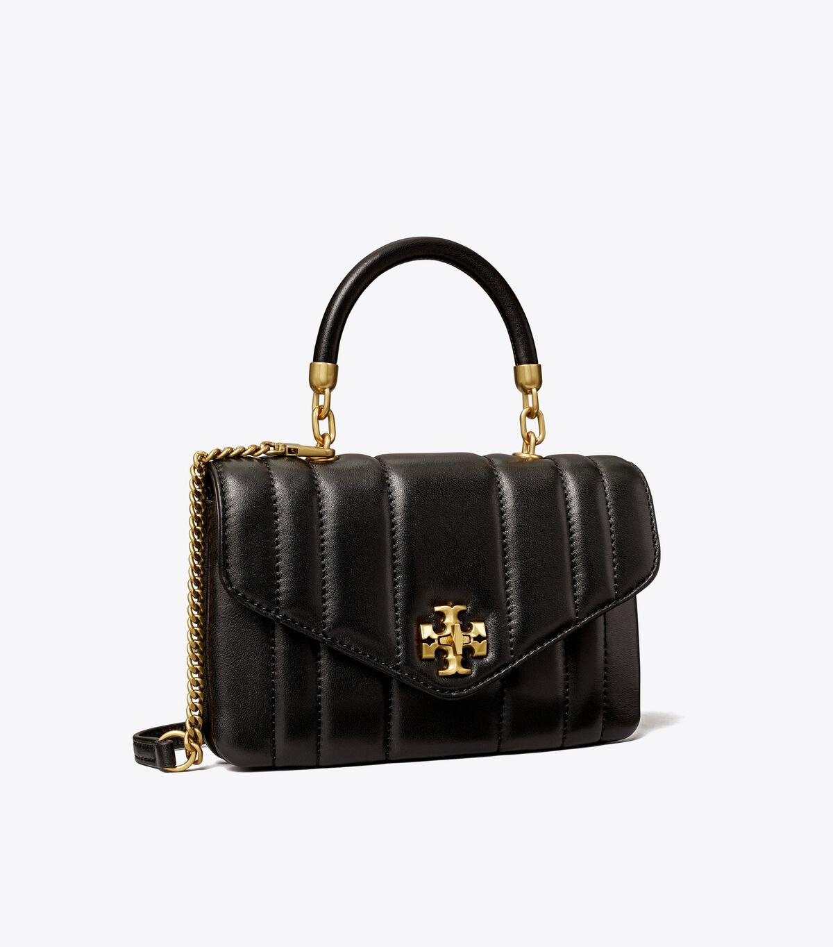 Black Tory Burch Mini Kira Women's Satchel Bags | OUTLET-86092179