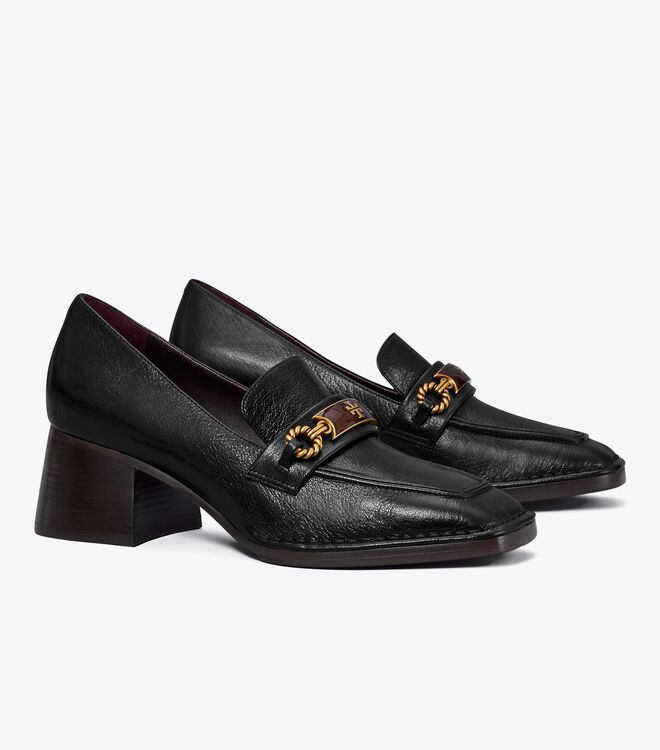 Black Tory Burch Perrine Women's Loafers | OUTLET-28154969