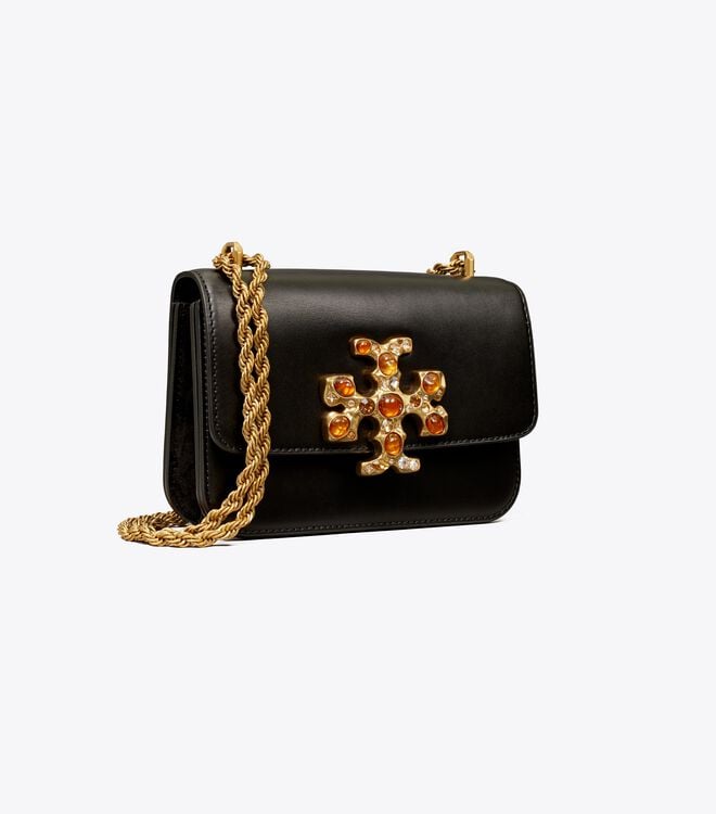 Black Tory Burch Small Eleanor Women's Shoulder Bags | OUTLET-81725069