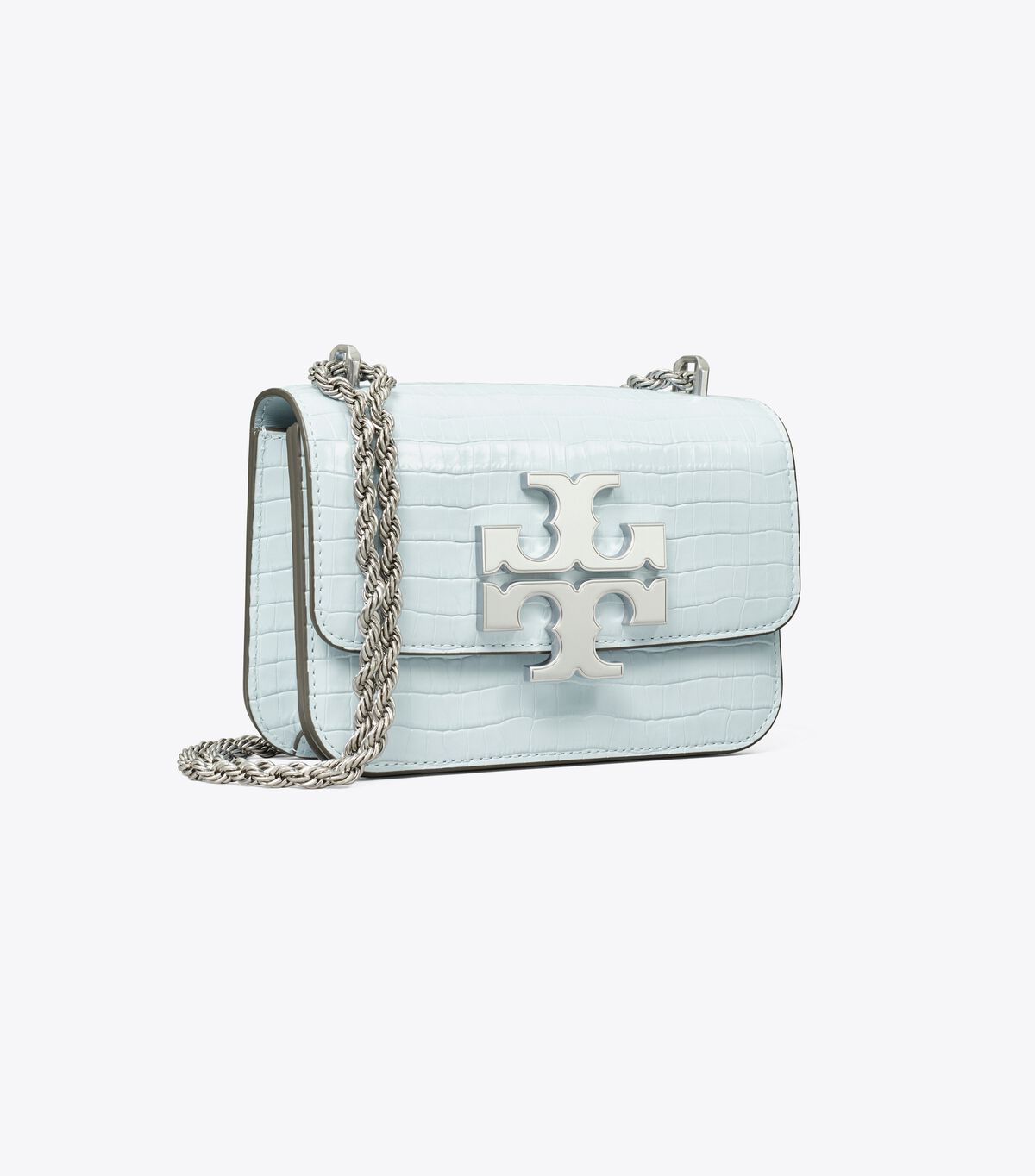 Blue Tory Burch Small Eleanor Embossed Women's Shoulder Bags | OUTLET-04812379