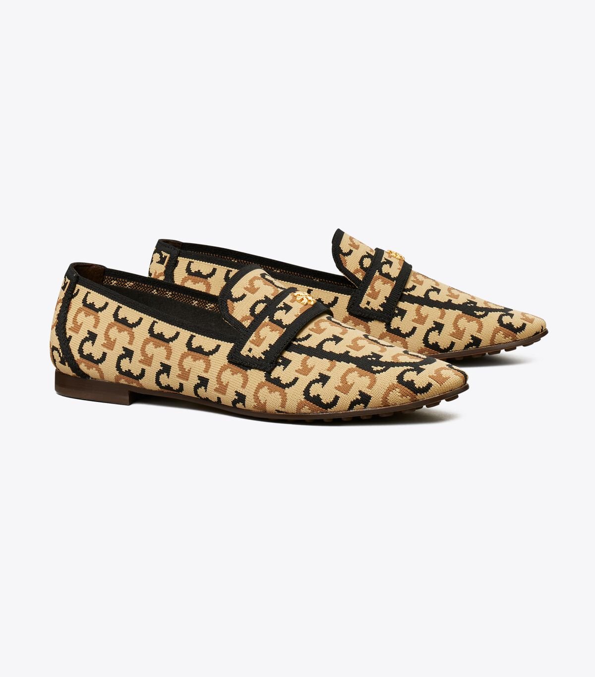 Brown Tory Burch Eleanor Women's Ballet Flats | OUTLET-94368709