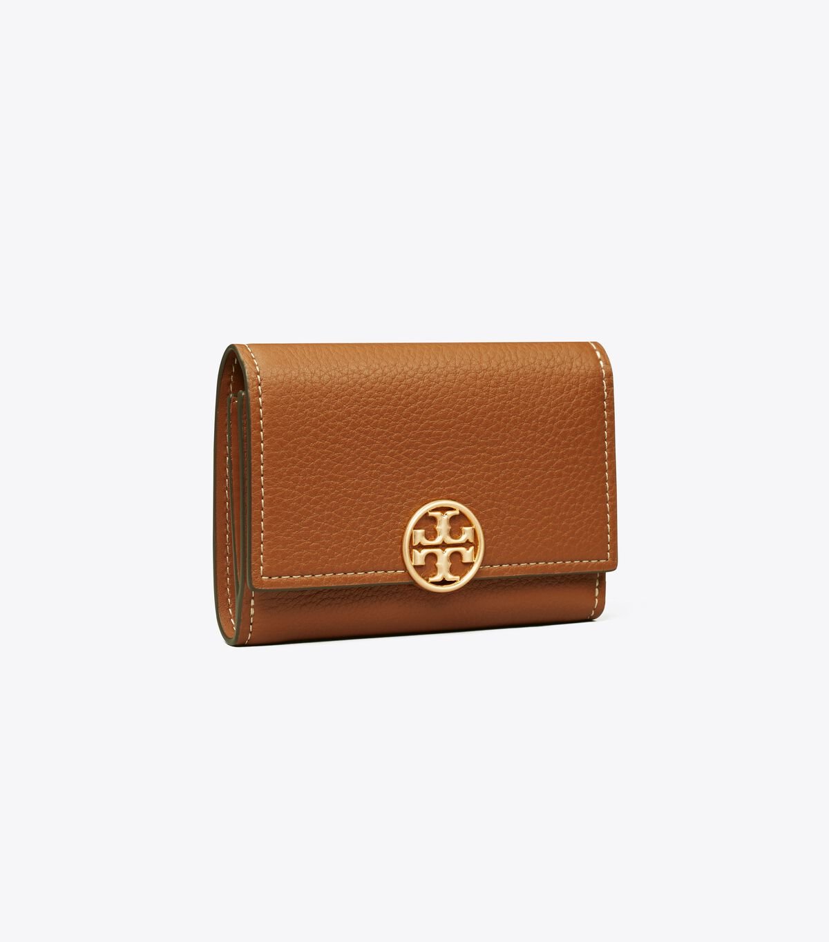 Brown Tory Burch Medium Miller Women's Wallets | OUTLET-32471969