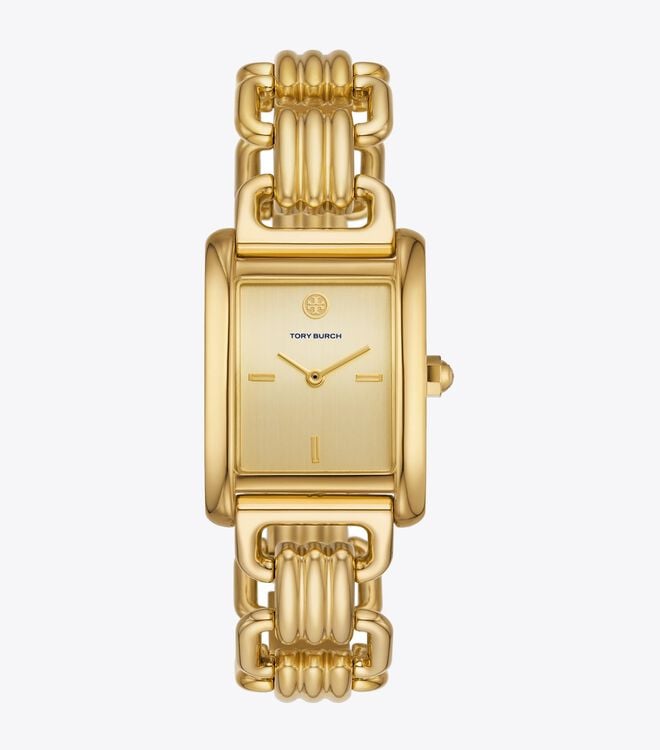 Gold Tory Burch Eleanor Women's Watches | OUTLET-51946729