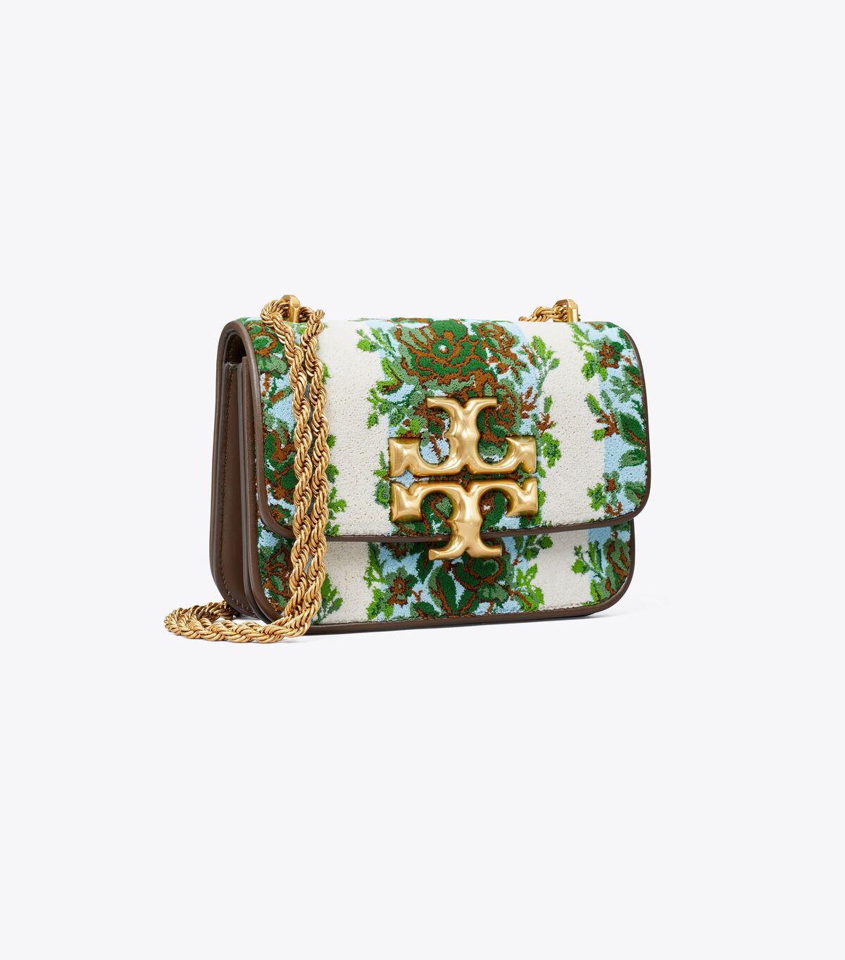 Multicolor Tory Burch Small Eleanor Flocked Women's Shoulder Bags | OUTLET-83092479