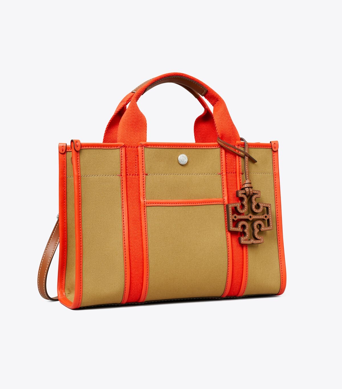 Multicolor Tory Burch Small Twill Tory Women's Tote Bags | OUTLET-03947259